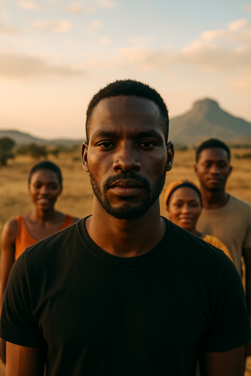 African heritage background